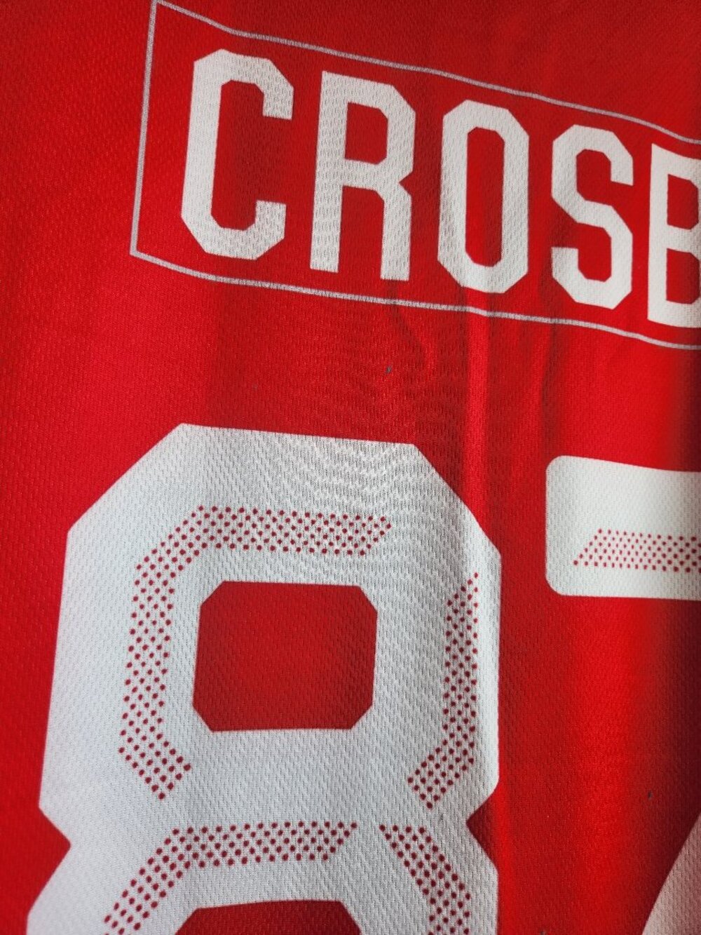 Team Canada Olympic Sidney Crosby Screen Printed Jersey #87 Size M/48 - Picture 3 of 8